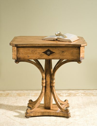 Biedermeier Table in Knotty Pecan