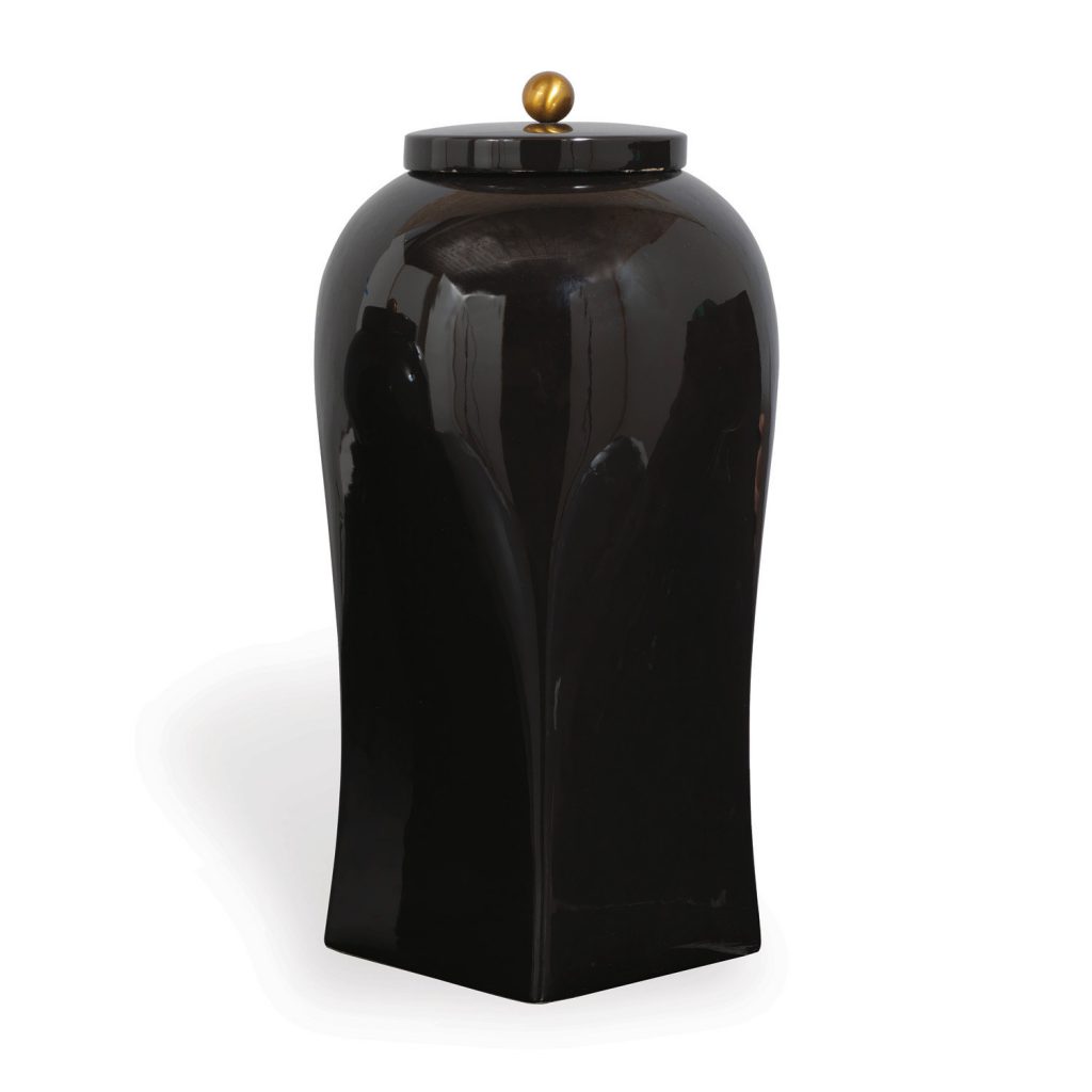 Boulevard Black Large Jar