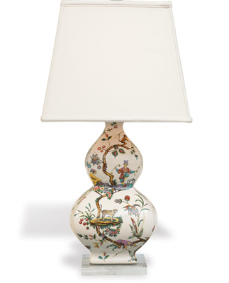 Chinoise Exotique Lamp – Square Shade