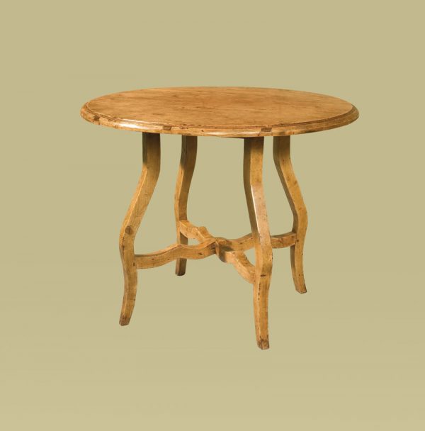Circular French Table in Olde Timber