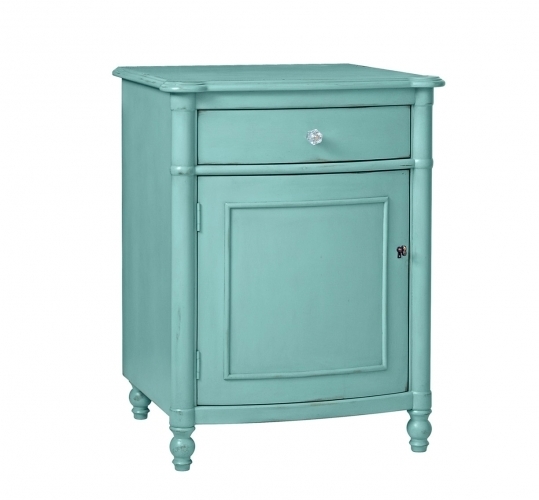 Classic Nightstand - Teal