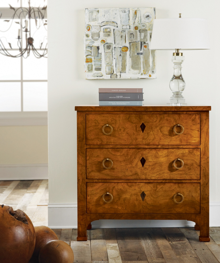 Continental Bedside Chest - Staged