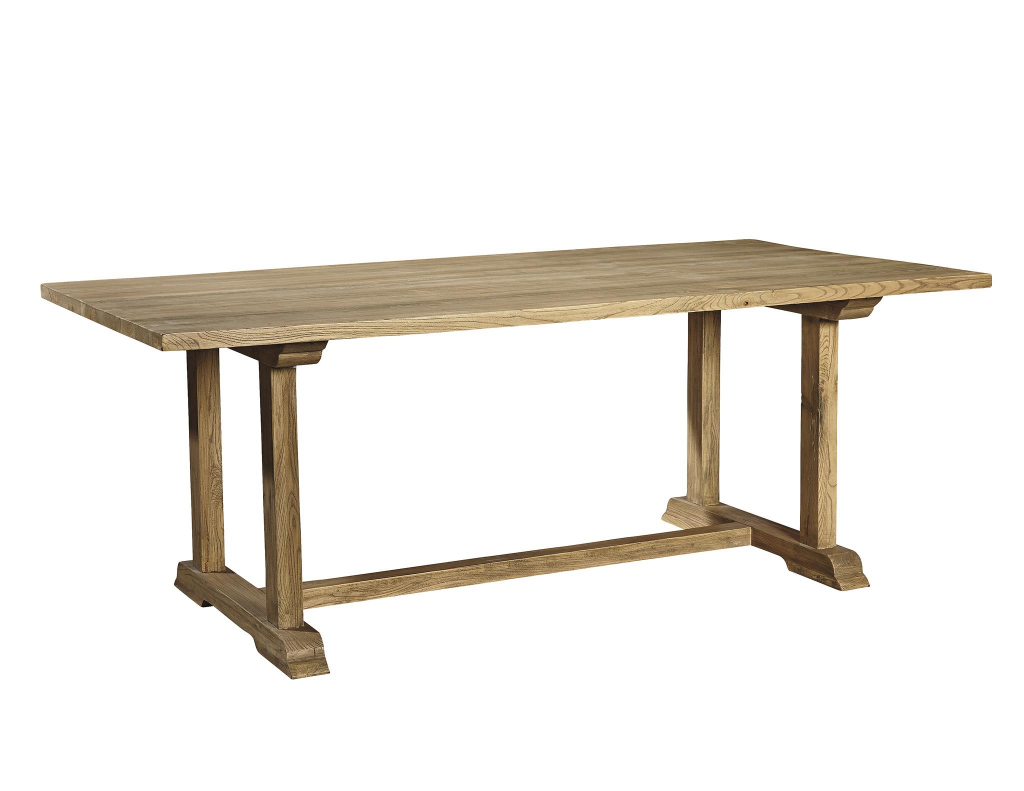 Old Elm Trestle Table
