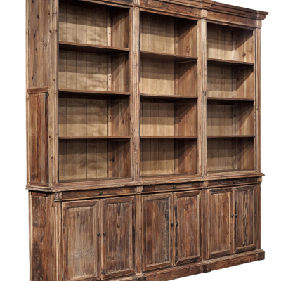 Old Fir Grand Bookcase