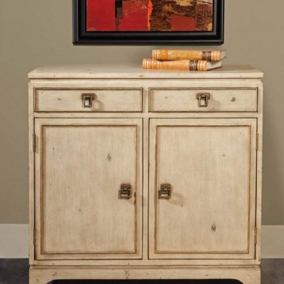 Painted 2-drawer Cabinet