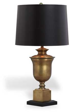 Robertson Brass Lamp - Side View