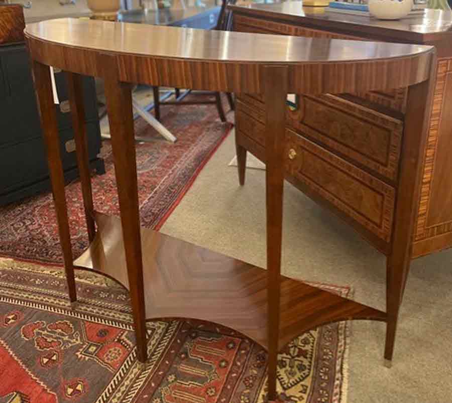 Rosewood Demi Console Table
