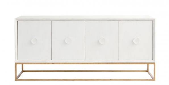 Spencer Entertainment Console - White