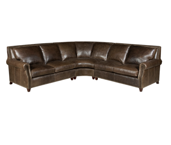 3-Pc Leather Sectional Sofa