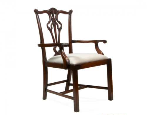 Arm Chair - Dark wood