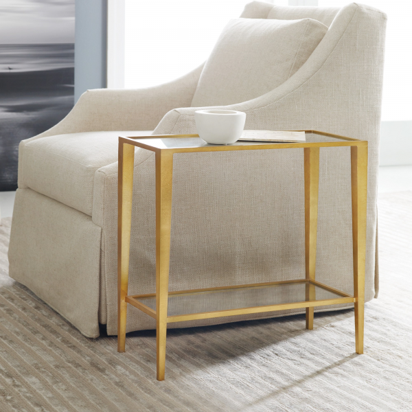 Gilt Chairside Table