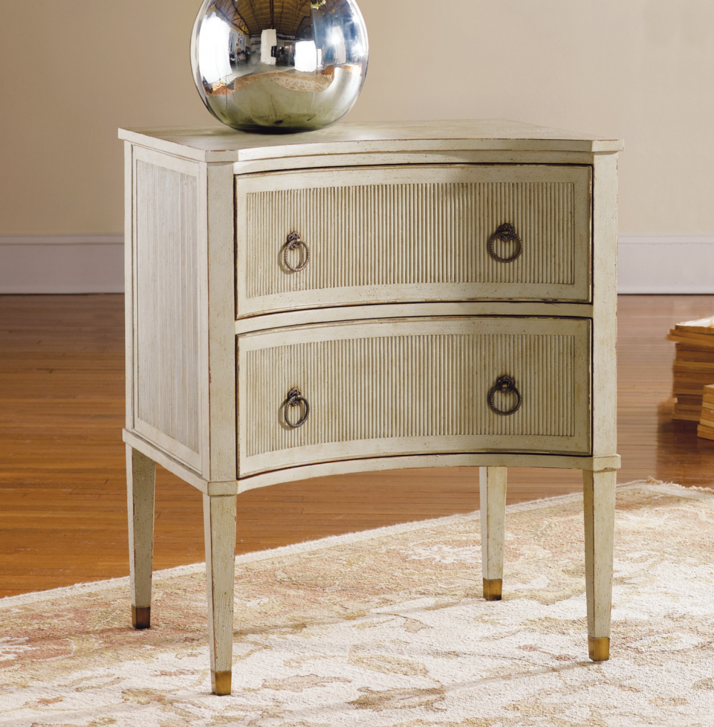 Painted Gustavian Bedside Chest