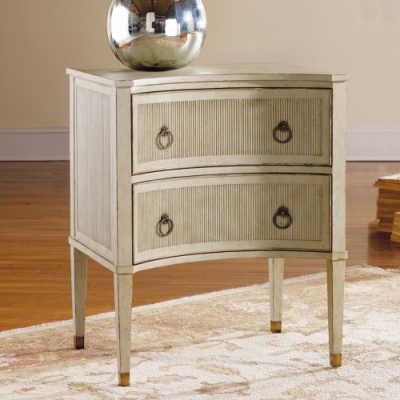 Painted Gustavian Bedside Chest