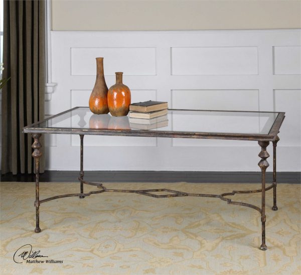 Quillon Coffee Table - Staged