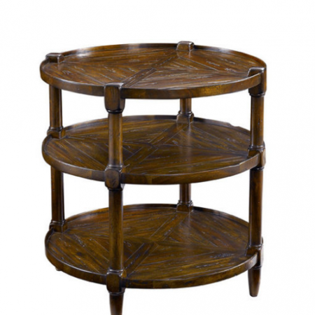 Round Tier End table