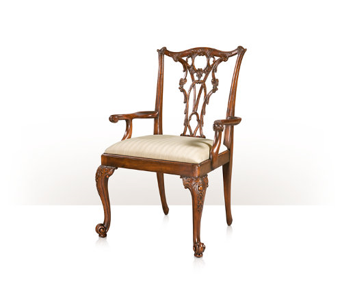 Seated in Rococo Splendour Armchair