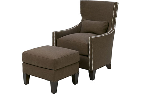 Tribeca Chair and Ottoman