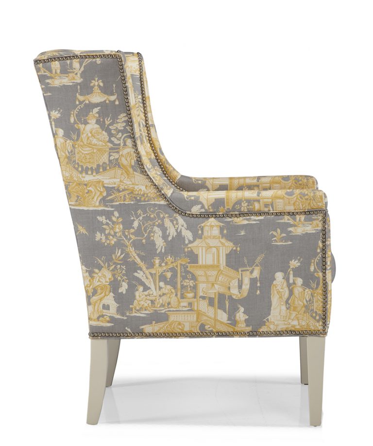 Hunter Wing Chair - Side View