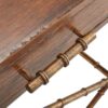 Anubis Cross Leg Console Table - Detail View