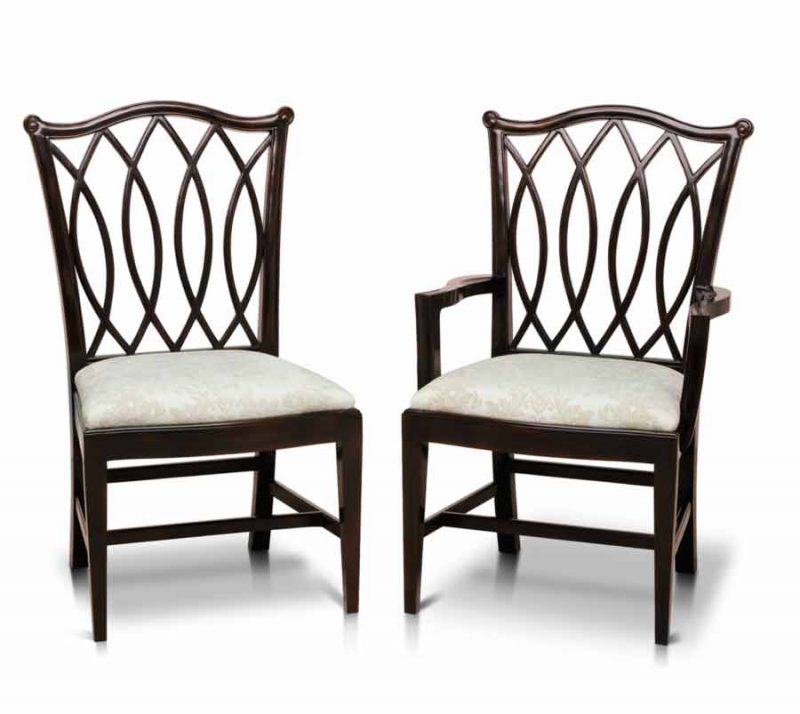 Ebonized Regency Chairs