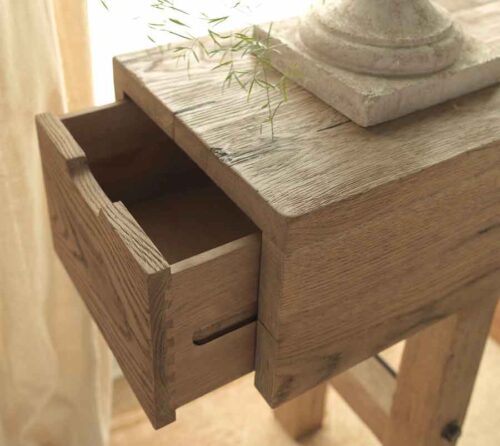 Makers Console Table - Drawer View
