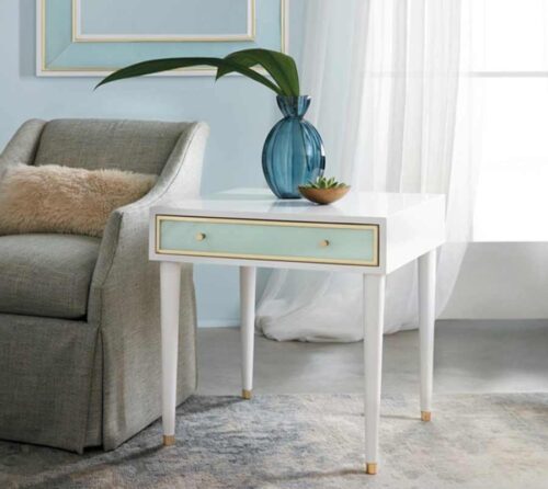 Seaglass End Table - Staged