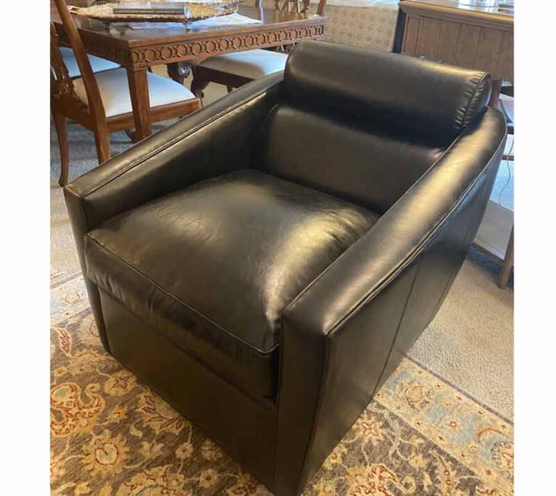 Dorset Swivel Chair - Black