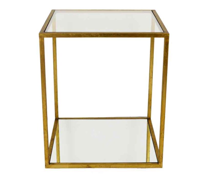 Gold Side Table