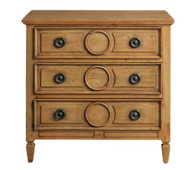Olde Pine 3 Drawer English Chest