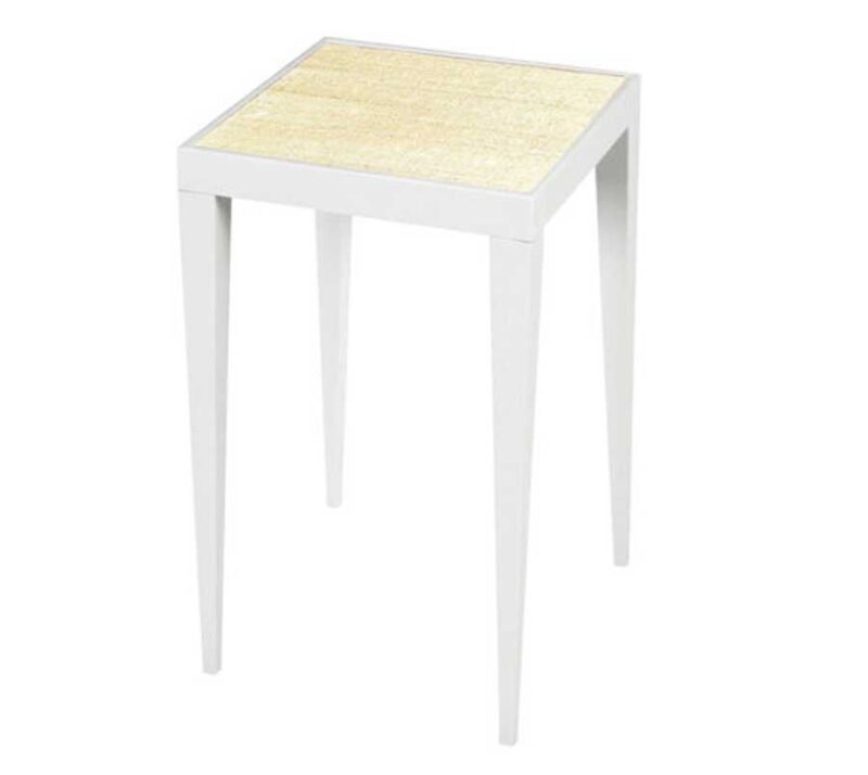 Dallas Side Table - White