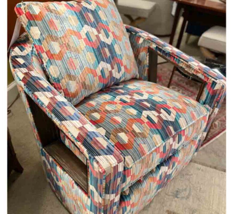 Brooks Swivel Chair -Showroom Fabric