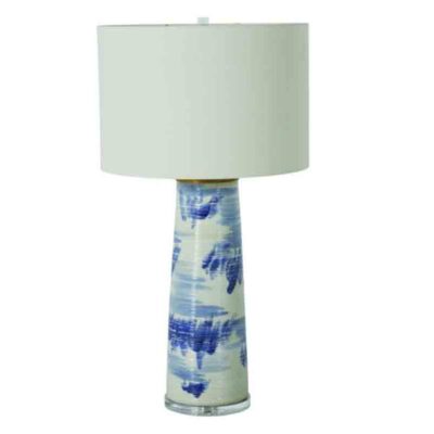 Elmwood Table Lamp – Blue