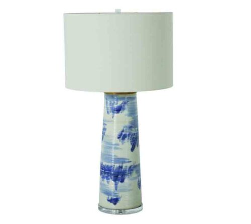 Elmwood Table Lamp Blue