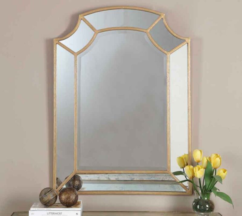 Francoli Arch Mirror - Staged View