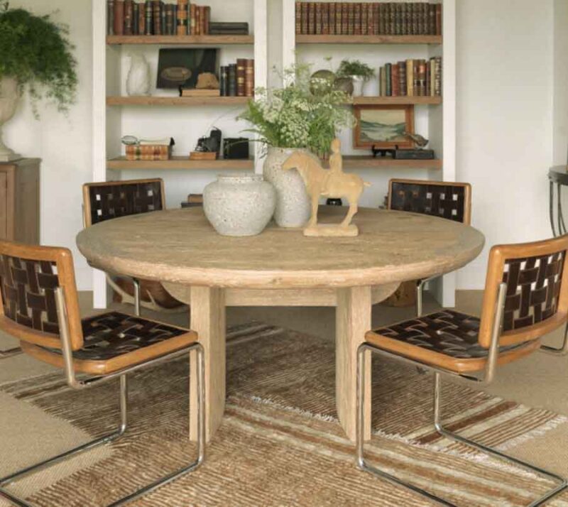 Modern Gathering Table - Staged View