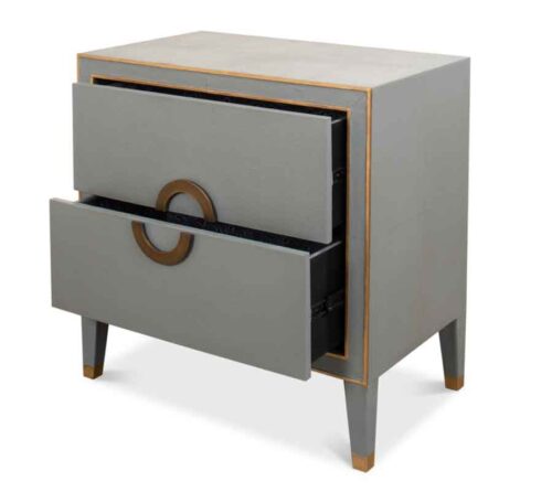 Lennox Night Stand - Open View