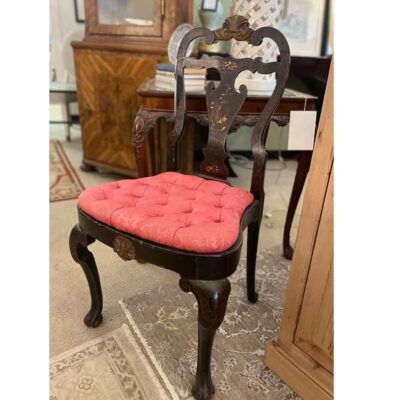 19th Century Queen Anne Chinoiserie Chair