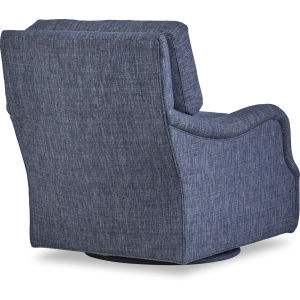 Keely Swivel Glider and Ottoman