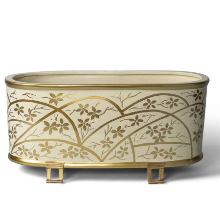 Gilded Arbor Oval Planter